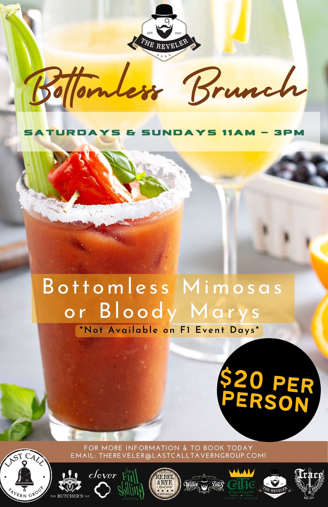Bottomless Brunch is Back!