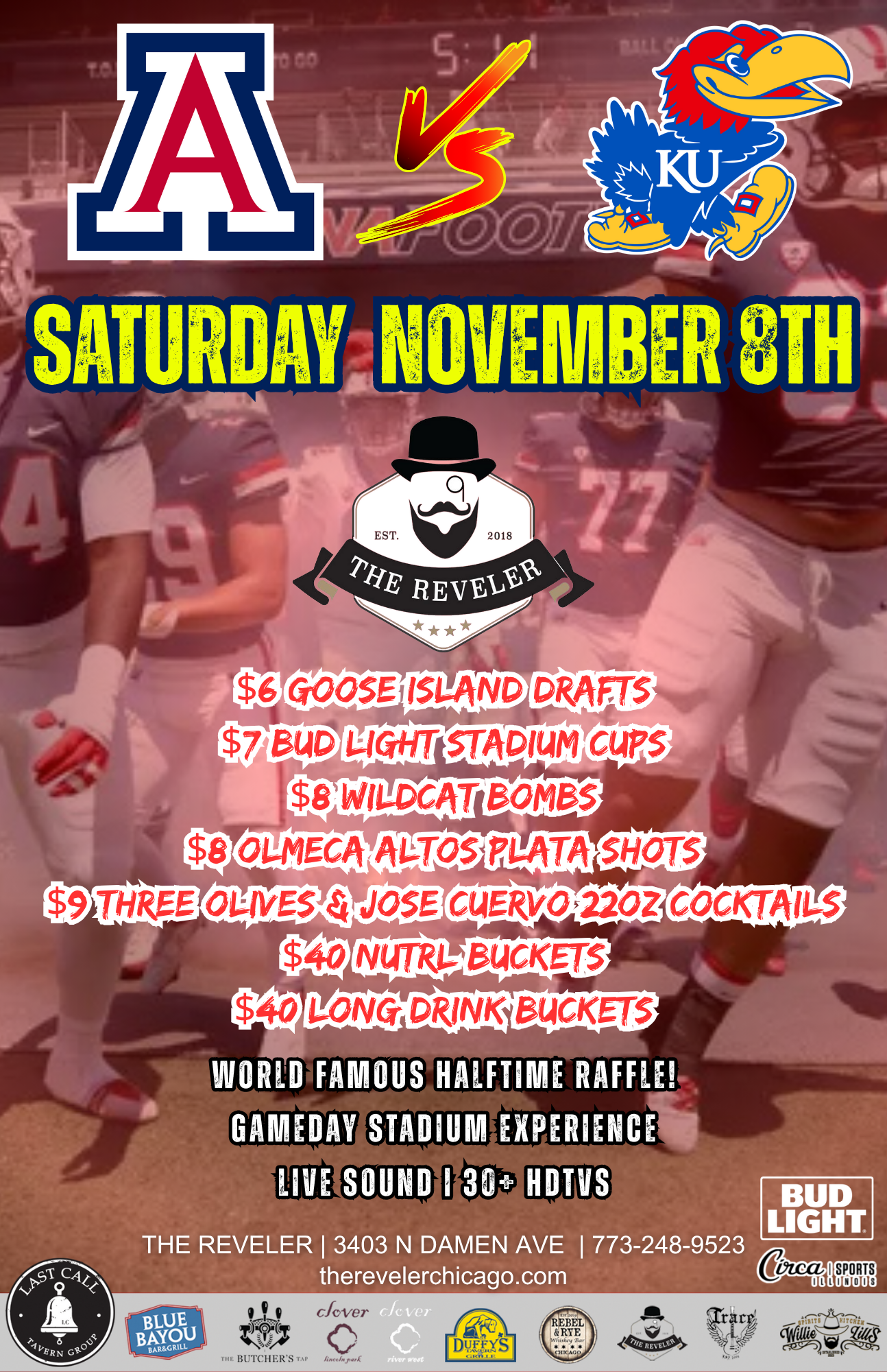 Half Off Pizza Monday at the Reveler