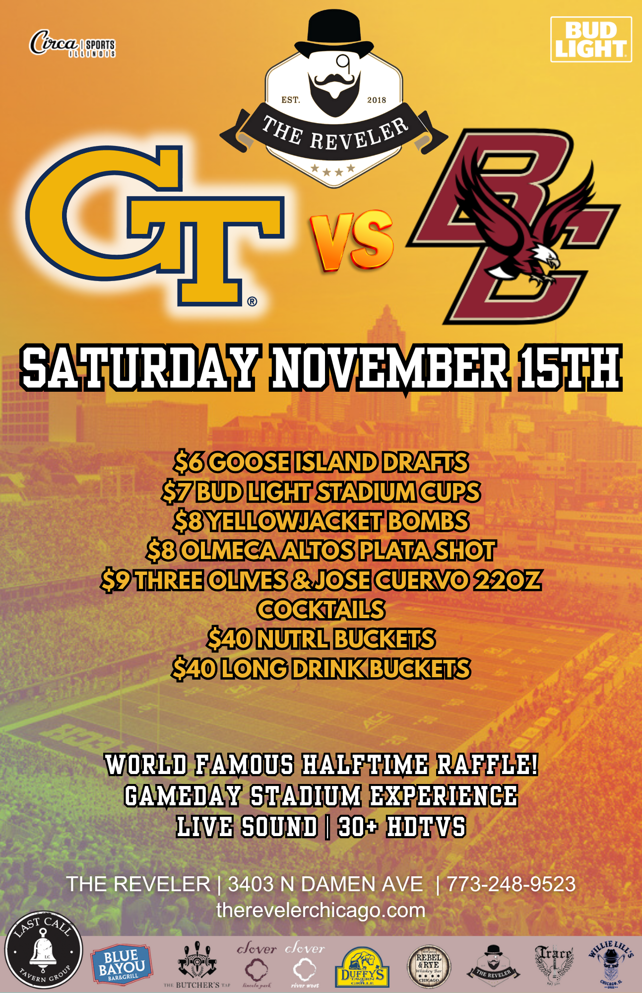 Half Off Pizza Monday at the Reveler