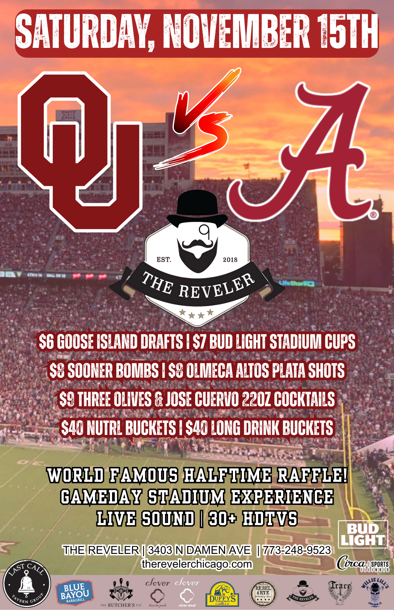 Half Off Pizza Monday at the Reveler