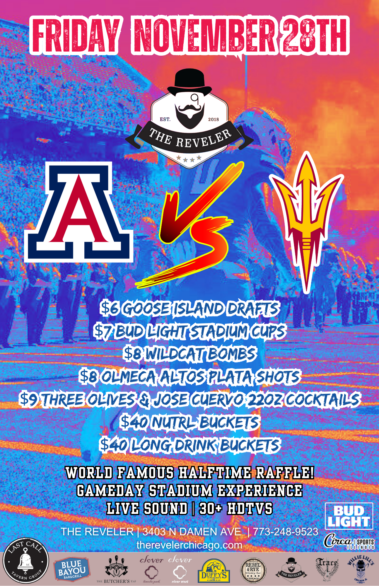 Half Off Pizza Monday at the Reveler