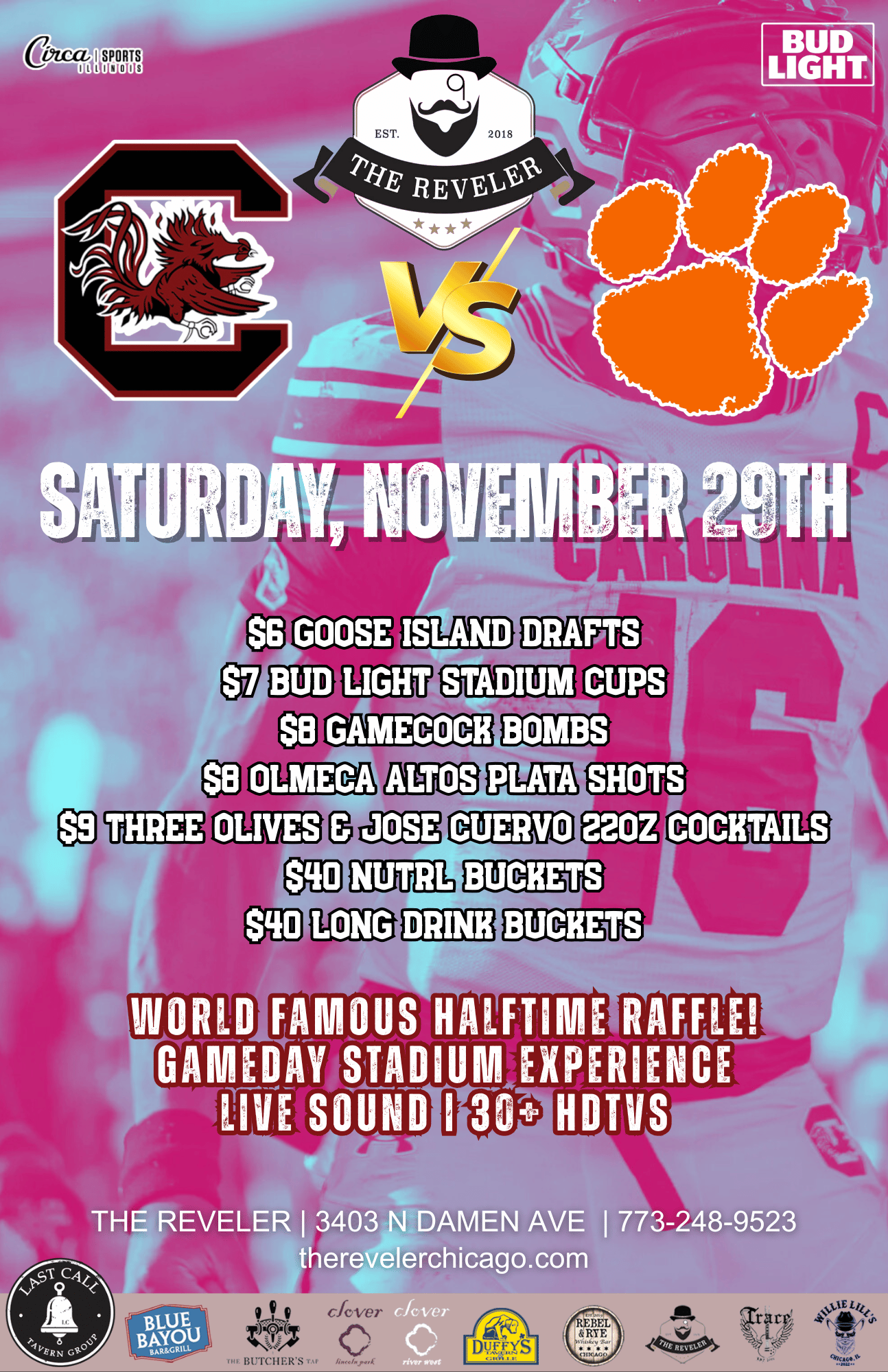 Half Off Pizza Monday at the Reveler