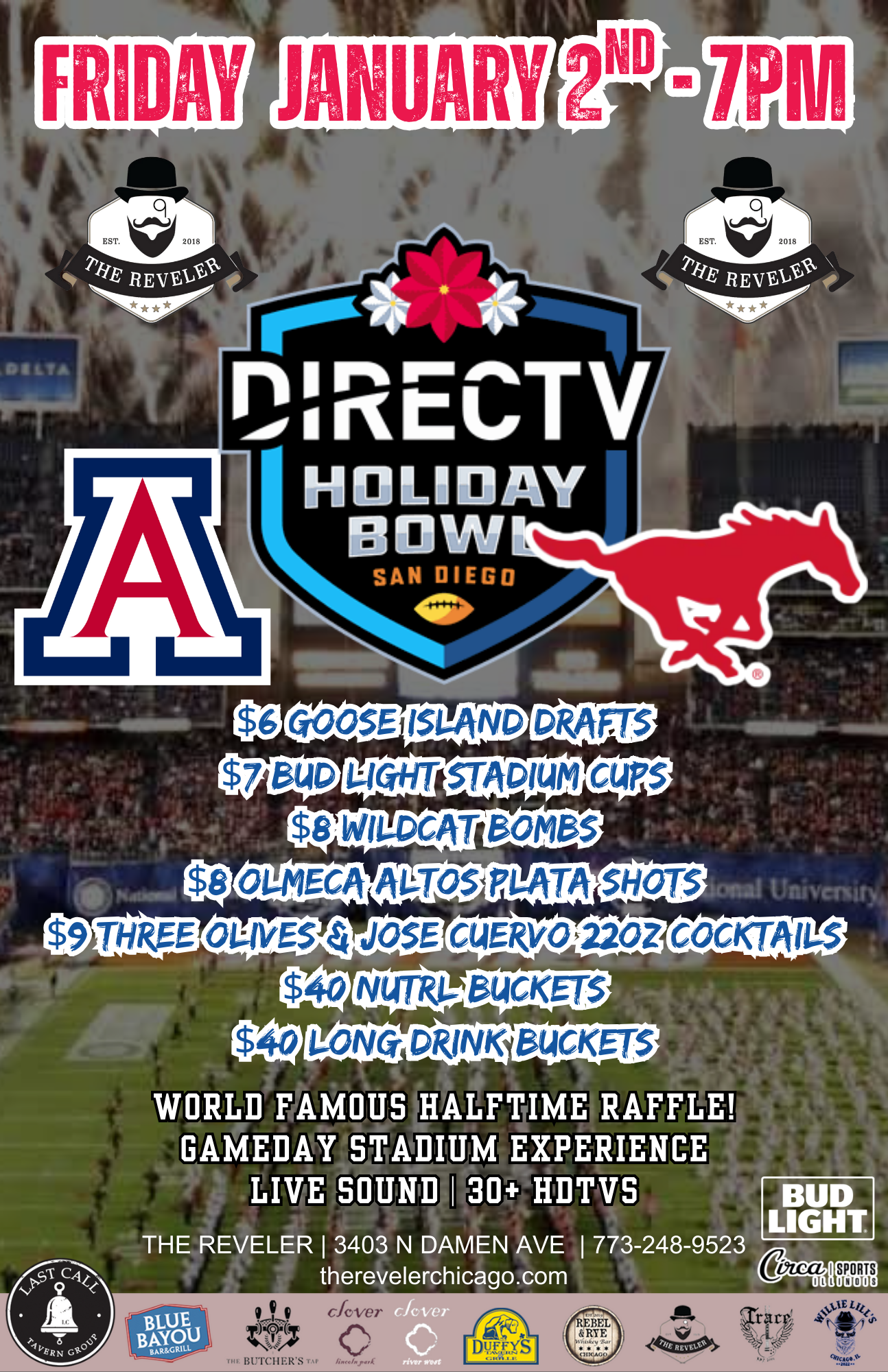 Half Off Pizza Monday at the Reveler