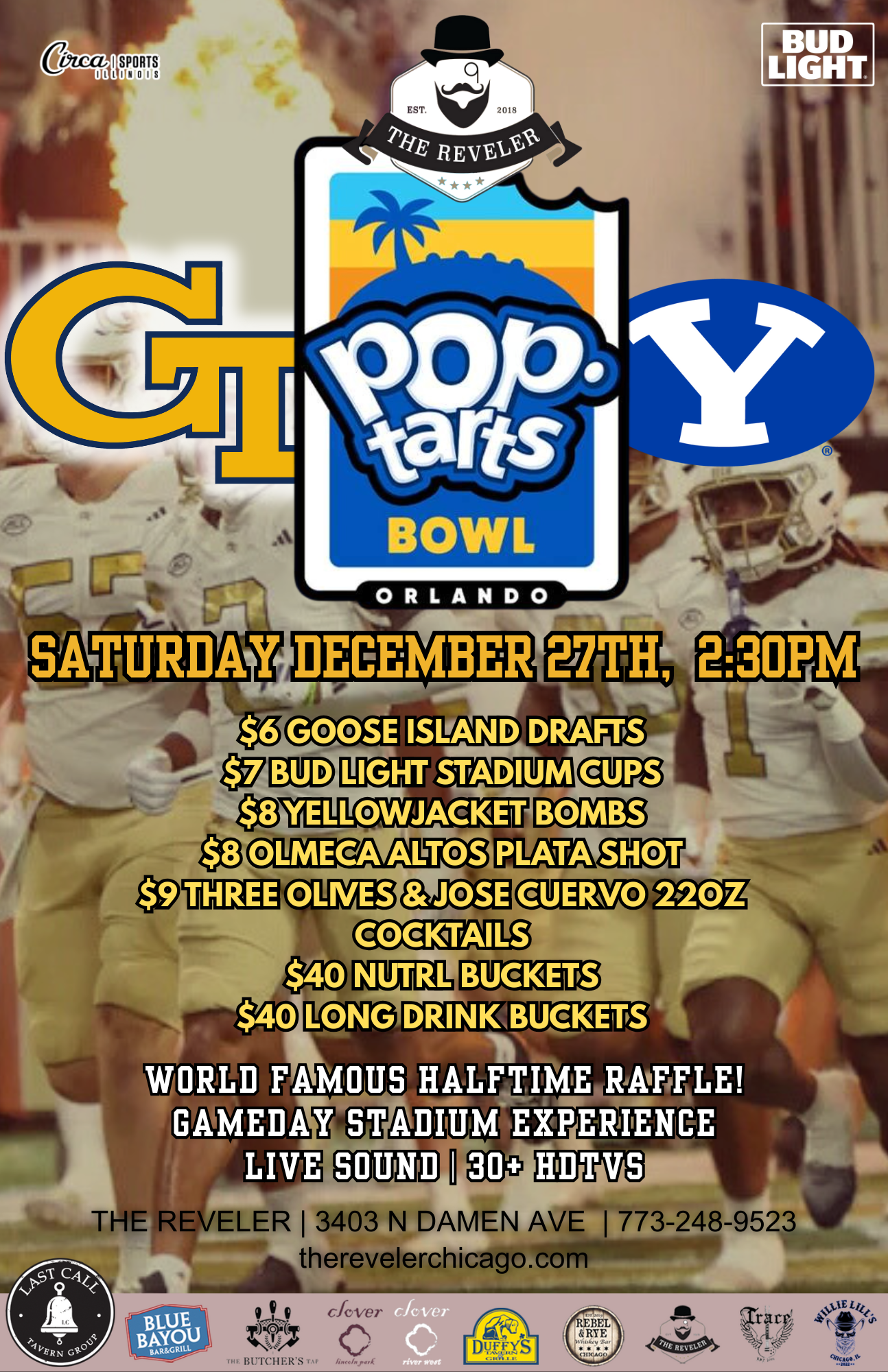 Half Off Pizza Monday at the Reveler