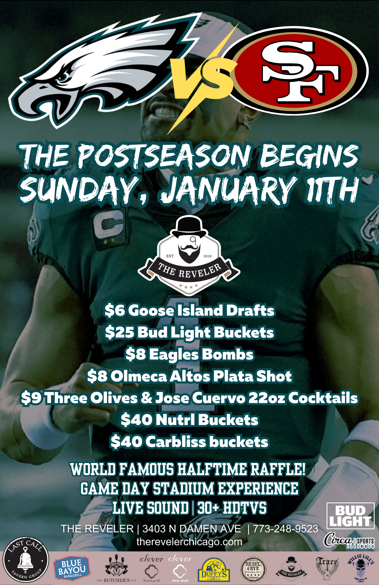 Half Off Pizza Monday at the Reveler