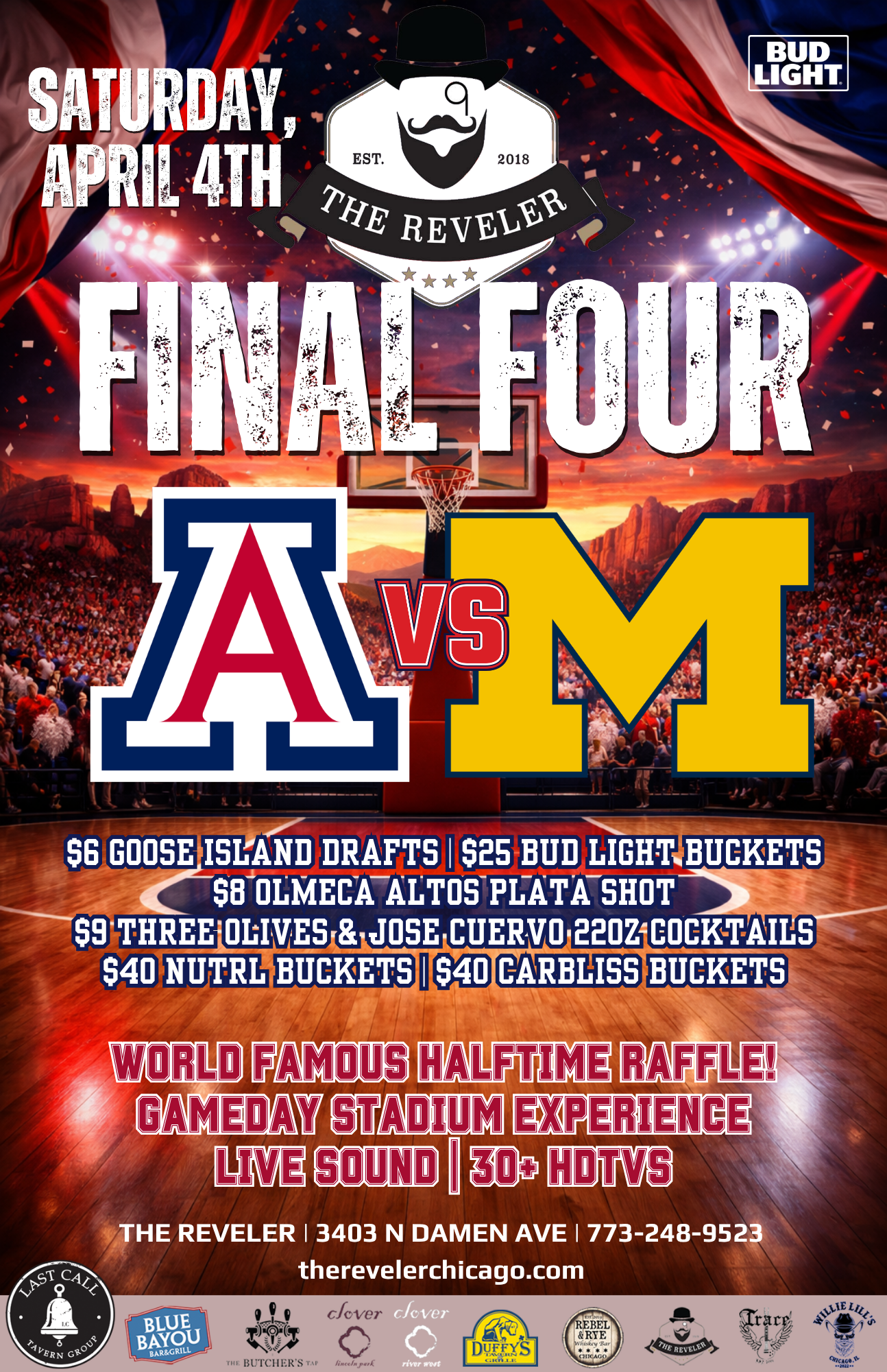 Half Off Pizza Monday at the Reveler