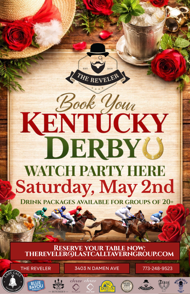 Kentucky Derby Watch Party at The Reveler — Saturday, May 2