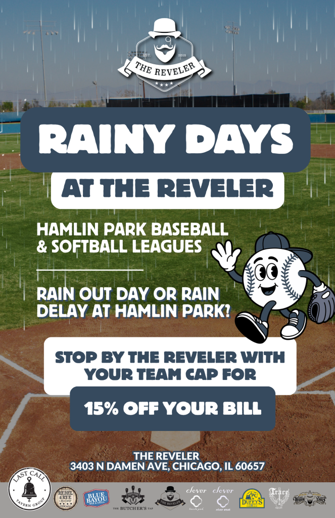 Rainy Days at The Reveler — Hamlin Park Baseball & Softball Leagues