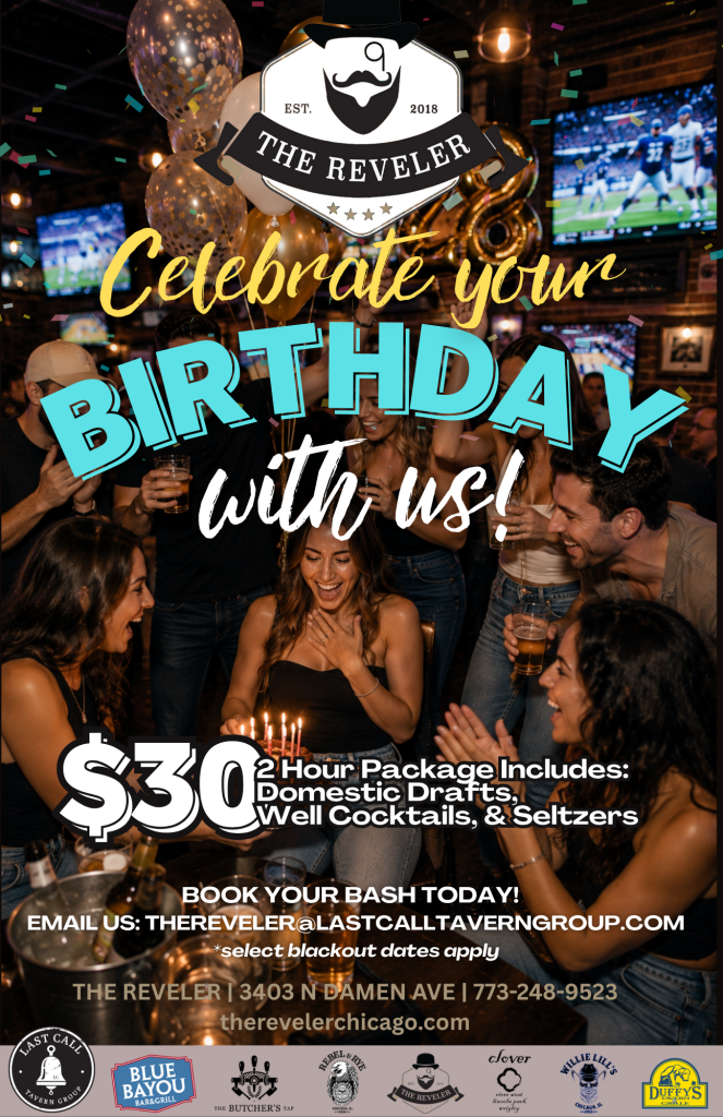 Celebrate Your Birthday at The Reveler