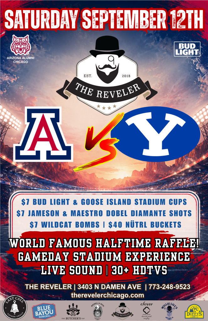Saturday, September 12, 2026 | Arizona vs. BYU | The Reveler